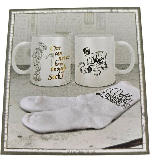 Wizarding World of Harry Potter Dobby Graphic Mug & Socks Gift Set NEW! - Picture 6 of 11